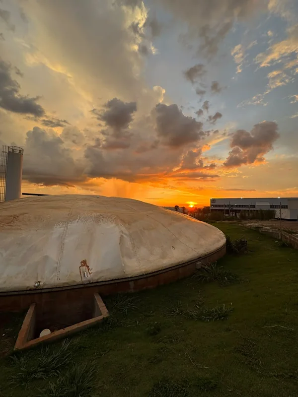 Usina de biogás da CEASA Goiás
